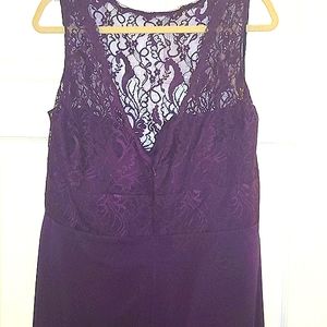 Jim Hjelm Bridesmaids Dress in Deep Purple